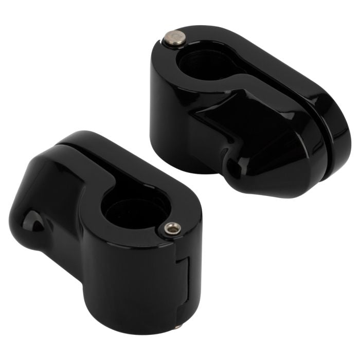 Harley® Fat Boy / Breakout Black Luggage Rack Add-On for Sissy bars from HOGWORKZ® bottom clamp