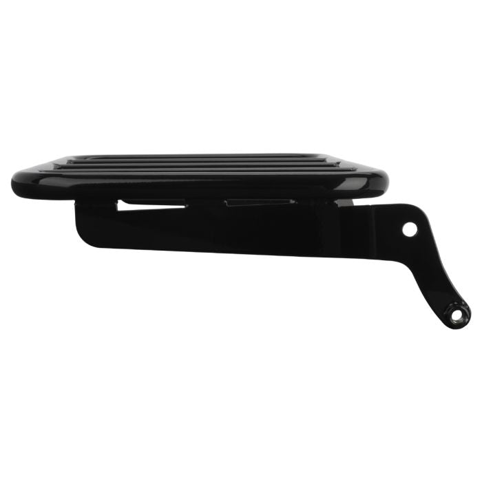 Harley® Fat Boy / Breakout Black Luggage Rack Add-On for Sissy bars from HOGWORKZ® side