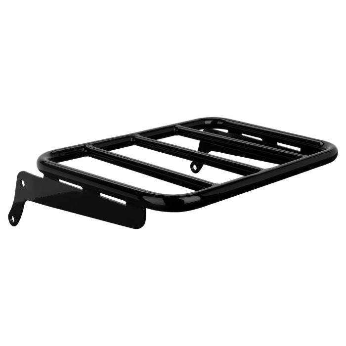 Black Luggage Rack Add-On for Harley® Low Rider / Sport Glide from HOGWORKZ back