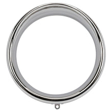 Chrome 7" Headlight Visor Trim Ring for Harley-Davidson® Softail or Freewheeler FLRT from HOGWORKZ® front