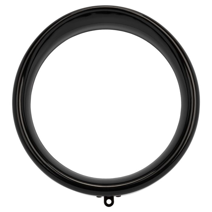 Black 7" Headlight Visor Trim Ring for Harley-Davidson® Softail / Freewheeler FLRT from HOGWORKZ front