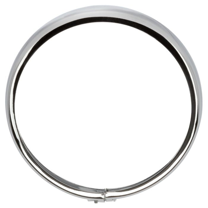 5.75" Chrome Headlight Trim Ring for Harley-Davidson® OEM Replacement: 67790-93A from HOGWORKZ  front