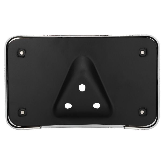 Chrome Laydown / Curved License Plate Mount for Harley-Davidson® Motorcycles from HOGWORKZ back