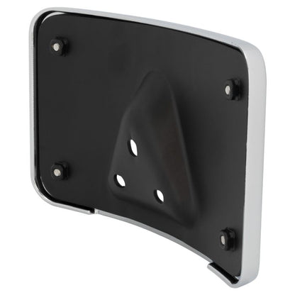 Chrome Laydown / Curved License Plate Mount for Harley-Davidson® Motorcycles from HOGWORKZ angle