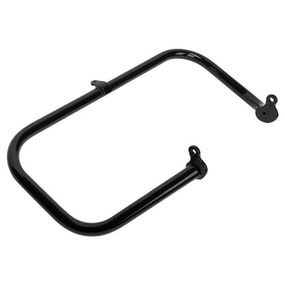 Black Harley® Touring Engine Guard / Crash Bar fits '09-'23 back left view
