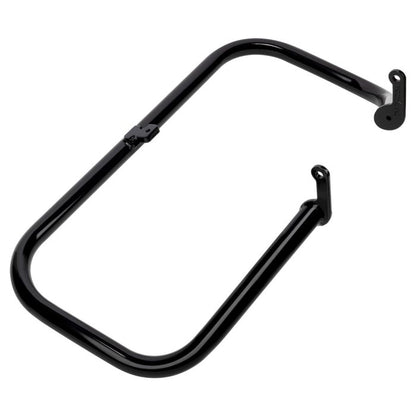 Harley® Softail '18-'23 Black Engine Guard / Crash Bar from HOGWORKZ brackets