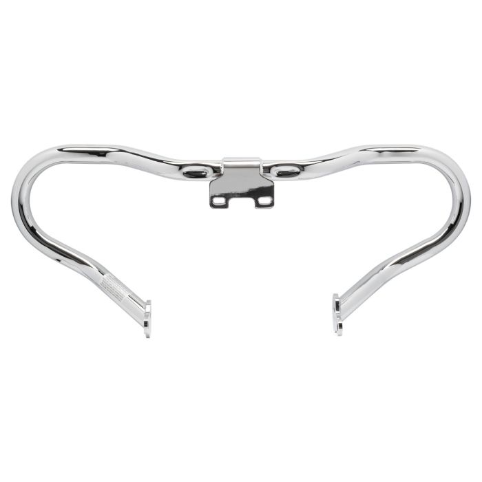 chrome harley chopped engine guard