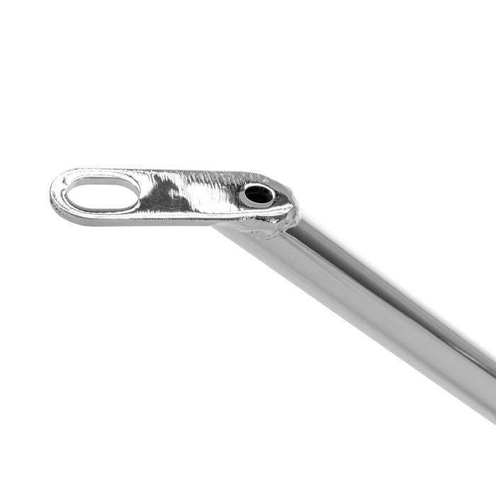 Chrome Harley® Softail Conversion Brackets for Hard Saddlebags from HOGWORKZ bracket close up