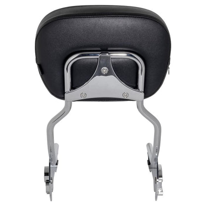 Harley Softail Chrome Sissy Bar Backrest for '18-'23 from HOGWORKZ rear view