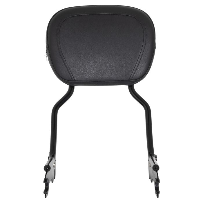 Harley® Softail Black Sissy Bar Backrest for '18-'23 from HOGWORKZ front view