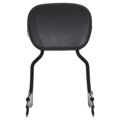 Harley® Softail Black Sissy Bar Backrest for '18-'23 from HOGWORKZ front view