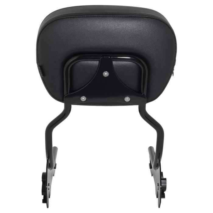 Harley® Softail Black Sissy Bar Backrest for '18-'23 from HOGWORKZ rear view