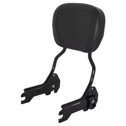 Harley® Softail Black Sissy Bar Backrest for '18-'23 from HOGWORKZ right angle