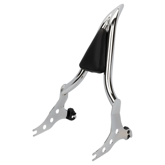 Chrome Detachable Havoc Sissy Bar Backrest for Harley® Breakout / Fat Boy from HOGWORKZ