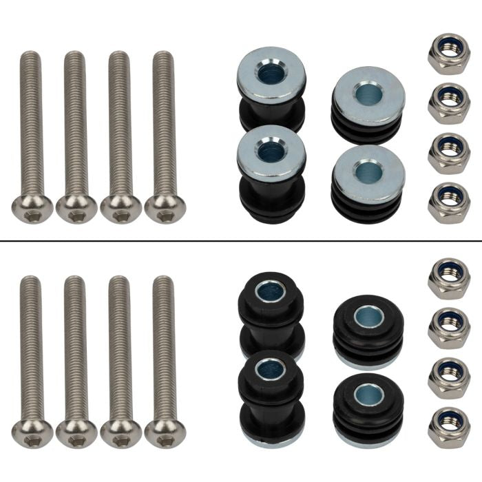 Chrome docking hardware for Harley® Breakout / Fat Boy from HOGWORKZ