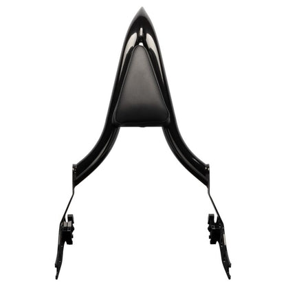Black Detachable Havoc Sissy Bar Backrest for Harley® Breakout / Fat Boy  from HOGWORKZ front