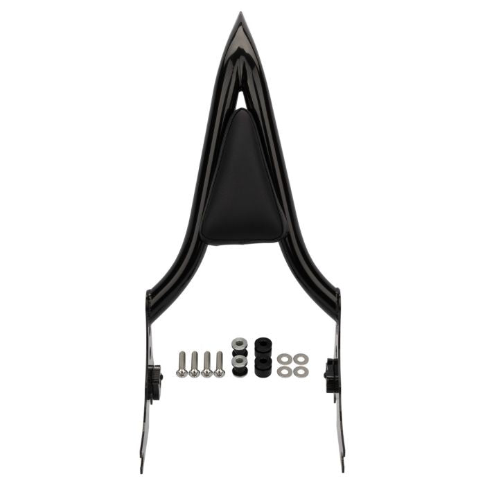 Black Detachable Havoc Sissy Bar Backrest for Harley® Sportster from HOGWORKZ kit
