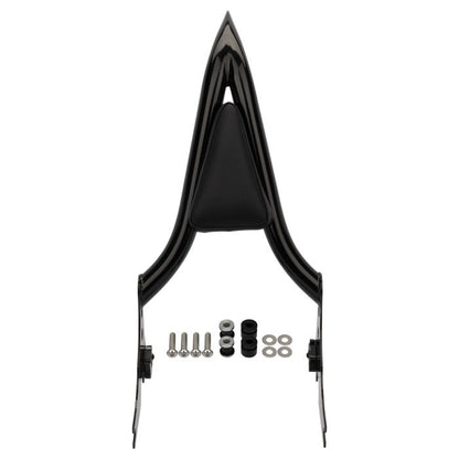 Black Detachable Havoc Sissy Bar Backrest for Harley® Sportster from HOGWORKZ kit