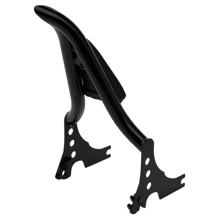 Black Detachable Havoc Sissy Bar Backrest for Harley® Sportster from HOGWORKZ angle