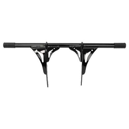 Black Highway Peg Crash Bar for Harley® Softail from HOGWORKZ  front