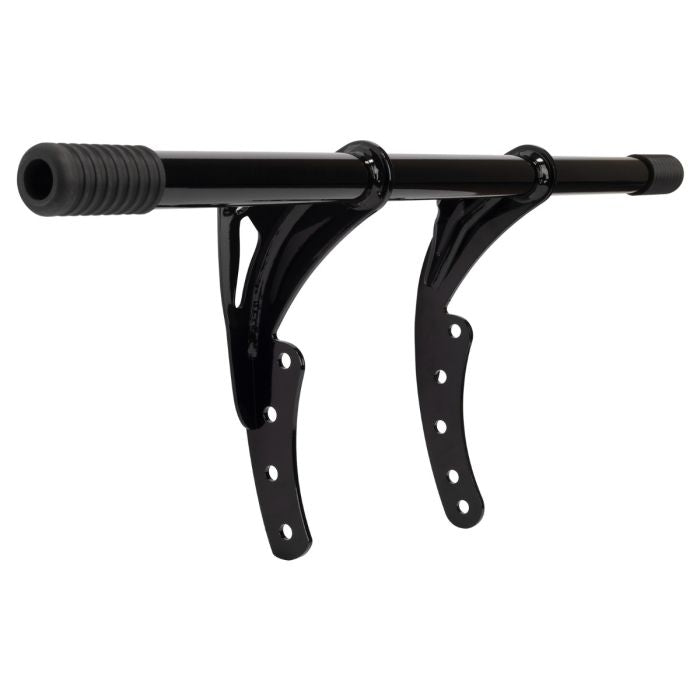 Black Highway Peg Crash Bar for Harley® Softail from HOGWORKZ angle