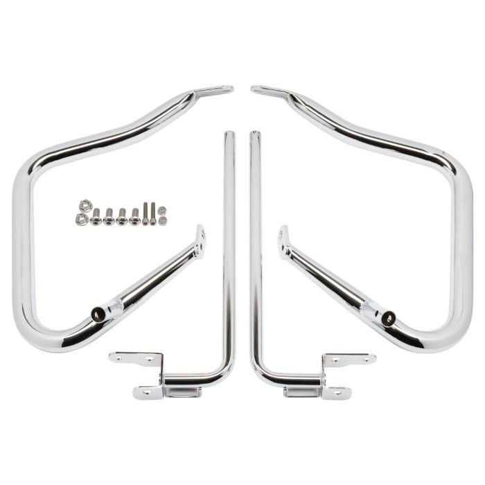 Harley® Touring Saddlebag Guards in Chrome from HOGWORKZ®