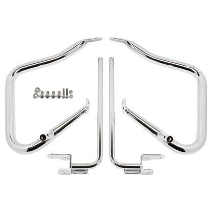 Harley® Touring Saddlebag Guards in Chrome from HOGWORKZ®