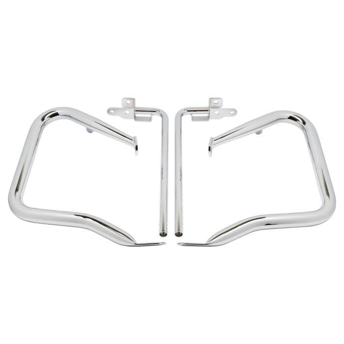 Harley® Touring Saddlebag Guards in Chrome from HOGWORKZ®