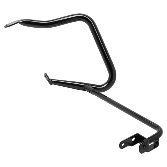 Harley® Touring Saddlebag Guards in Black from HOGWORKZ® on atlas silver street glide right