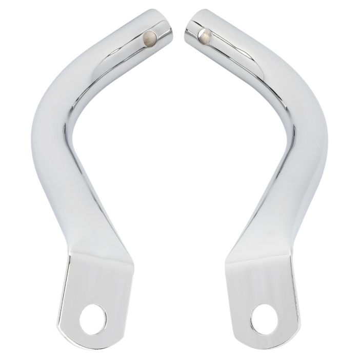 Chrome Saddlebag Guard Eliminator Kit for Harley® Touring from HOGWORKZ®