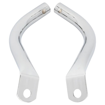 Chrome Saddlebag Guard Eliminator Kit for Harley® Touring from HOGWORKZ®