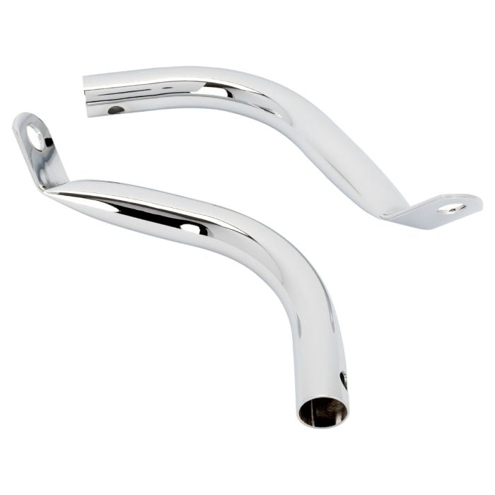 Chrome Saddlebag Guard Eliminator Kit for Harley® Touring from HOGWORKZ® side