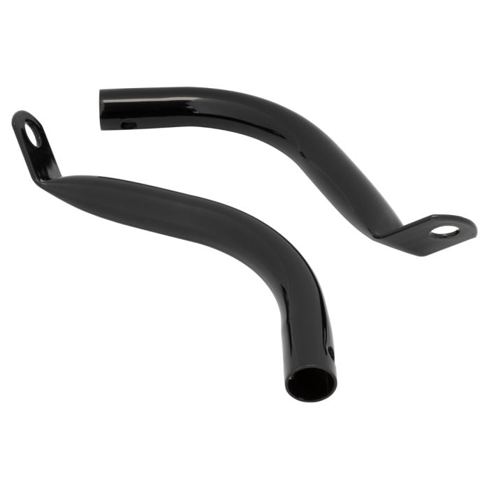 Black Saddlebag Guard Eliminator Kit for Harley® Touring from HOGWORKZ® side
