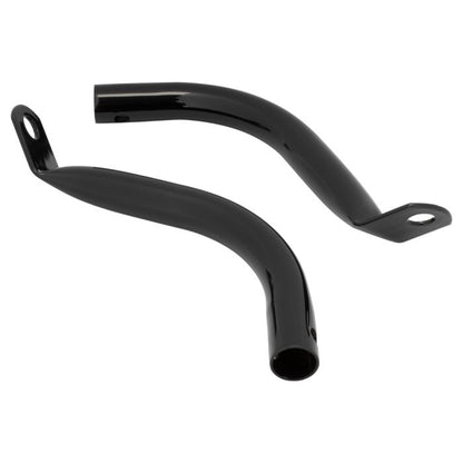 Black Saddlebag Guard Eliminator Kit for Harley® Touring from HOGWORKZ® side