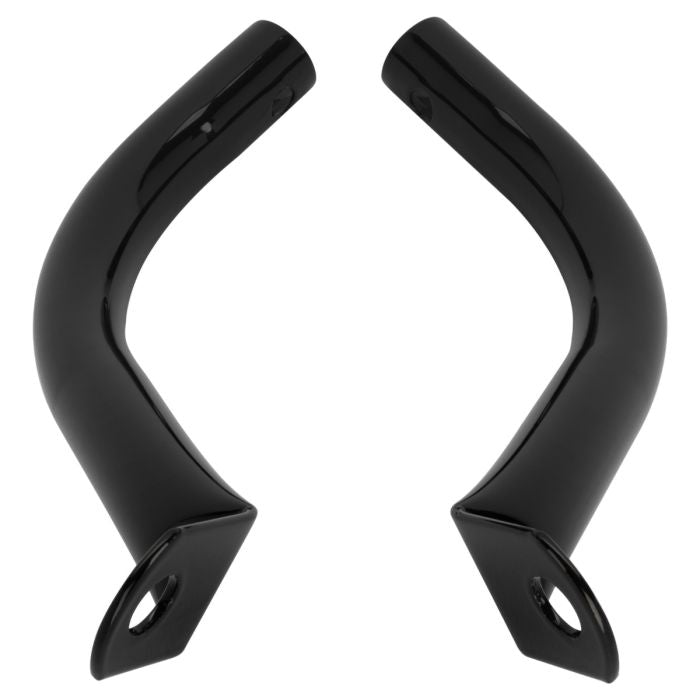 Black Saddlebag Guard Eliminator Kit for Harley® Touring from HOGWORKZ® inside