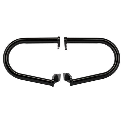Black Saddlebag Guards for Harley® Sport Glide from HOGWORKZ front