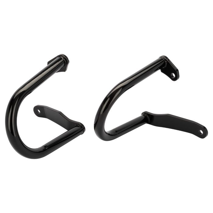 Black Saddlebag Guards for Harley® Sport Glide from HOGWORKZ angle