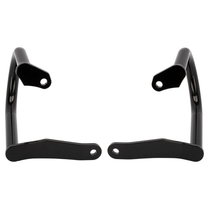 Black Saddlebag Guards for Harley® Sport Glide from HOGWORKZ back