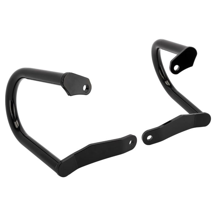 Black Saddlebag Guards for Harley® Sport Glide from HOGWORKZ back view