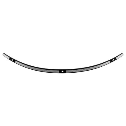 Harley '14+ Touring Contrast Cut Billet Windshield Trim in Black