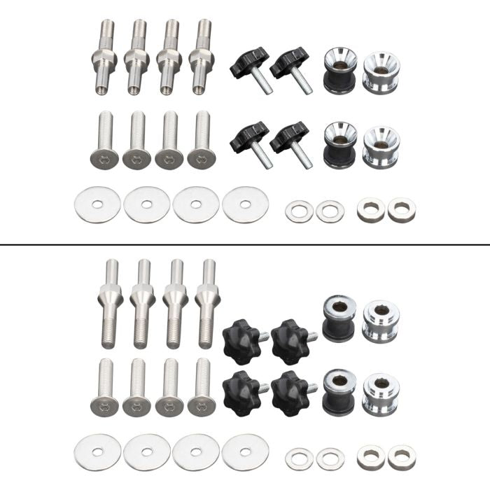 Chrome Solo Tour Pack Mount for Harley® Softail Deluxe / Heritage from HOGWORKZ hardware
