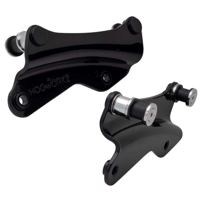 Black 4-Point Docking Hardware Kit for Harley® Touring '14-'23 | Replaces PN 52300353 front view