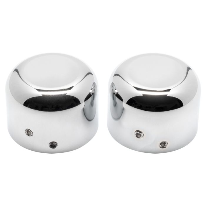 Harley® Front Axle Nut Cover smooth Chrome from HOGWORKZ