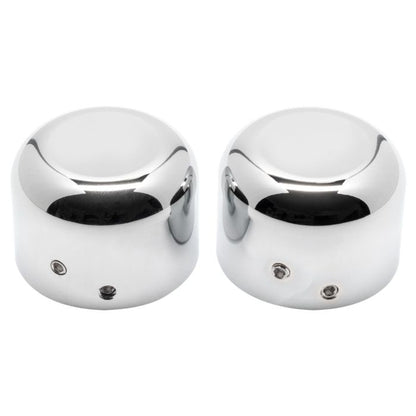 Harley® Front Axle Nut Cover smooth Chrome from HOGWORKZ
