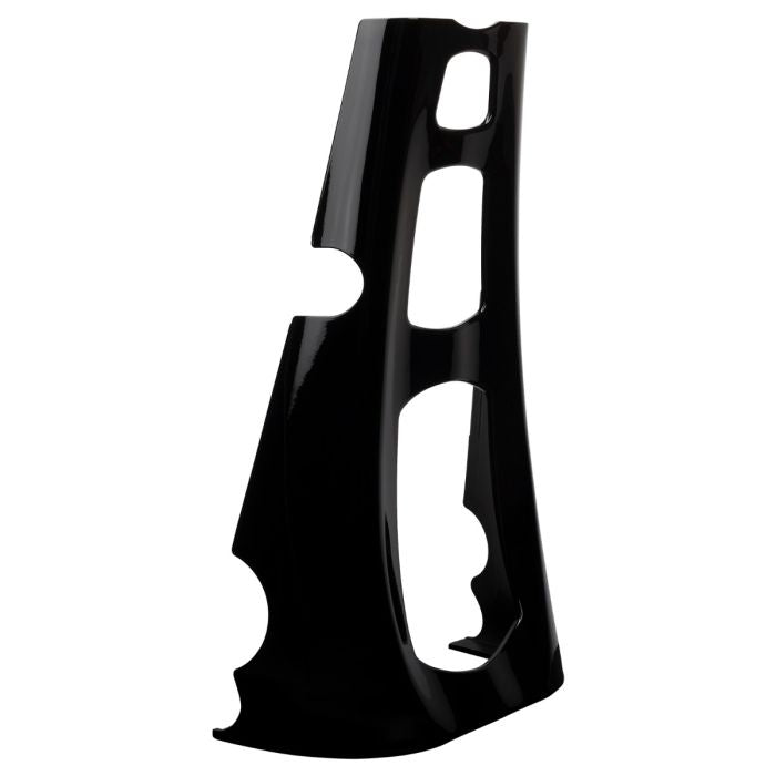 Color Matched Chin Spoiler for Chopped Engine Guard for Harley® Touring from HOGWORKZ angle