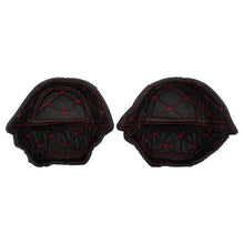 Rushmore Lower Fairing Glovebox Liners for Harley® Touring with Red Stitching from HOGWORKZ