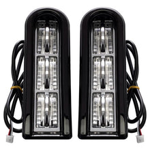 LED Saddlebag Filler Inserts (Run/Brake) in Black for Harley® Touring '14-'23