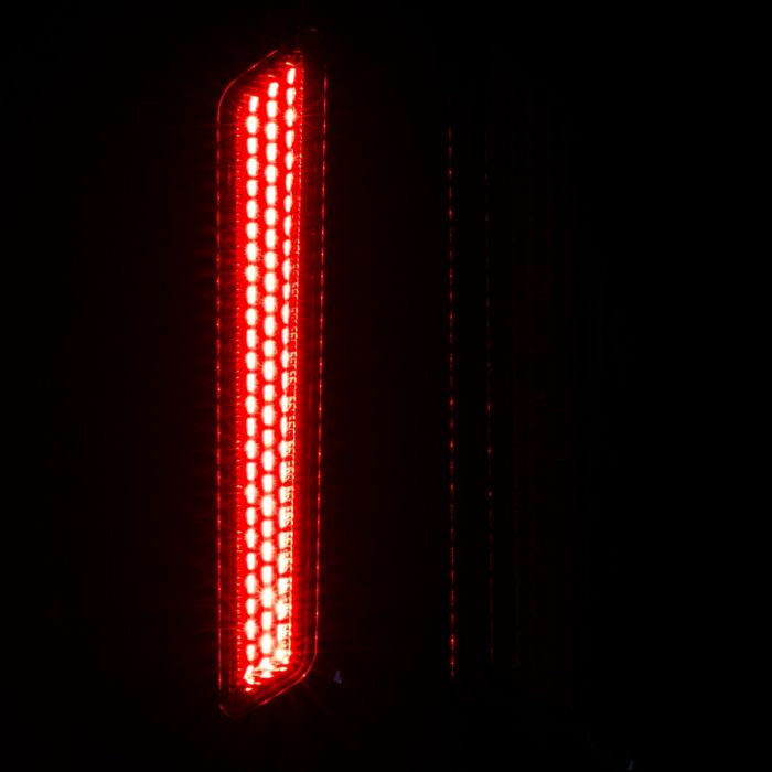Black Saddlebag LED Latch Coverz™ for Harley® Touring from HOGWORKZ leds