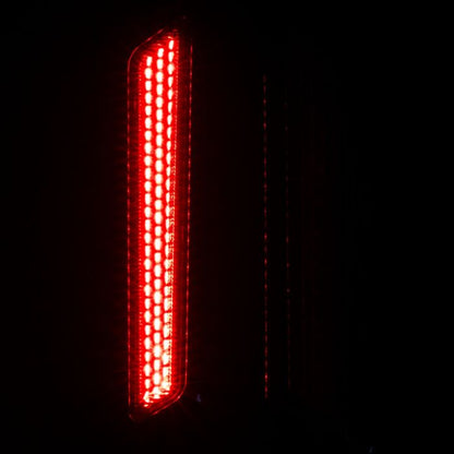 Black Saddlebag LED Latch Coverz™ for Harley® Touring from HOGWORKZ leds