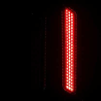 Black Saddlebag LED Latch Coverz™ for Harley® Touring from HOGWORKZ  led